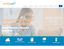 Tablet Screenshot of nimblevox.com